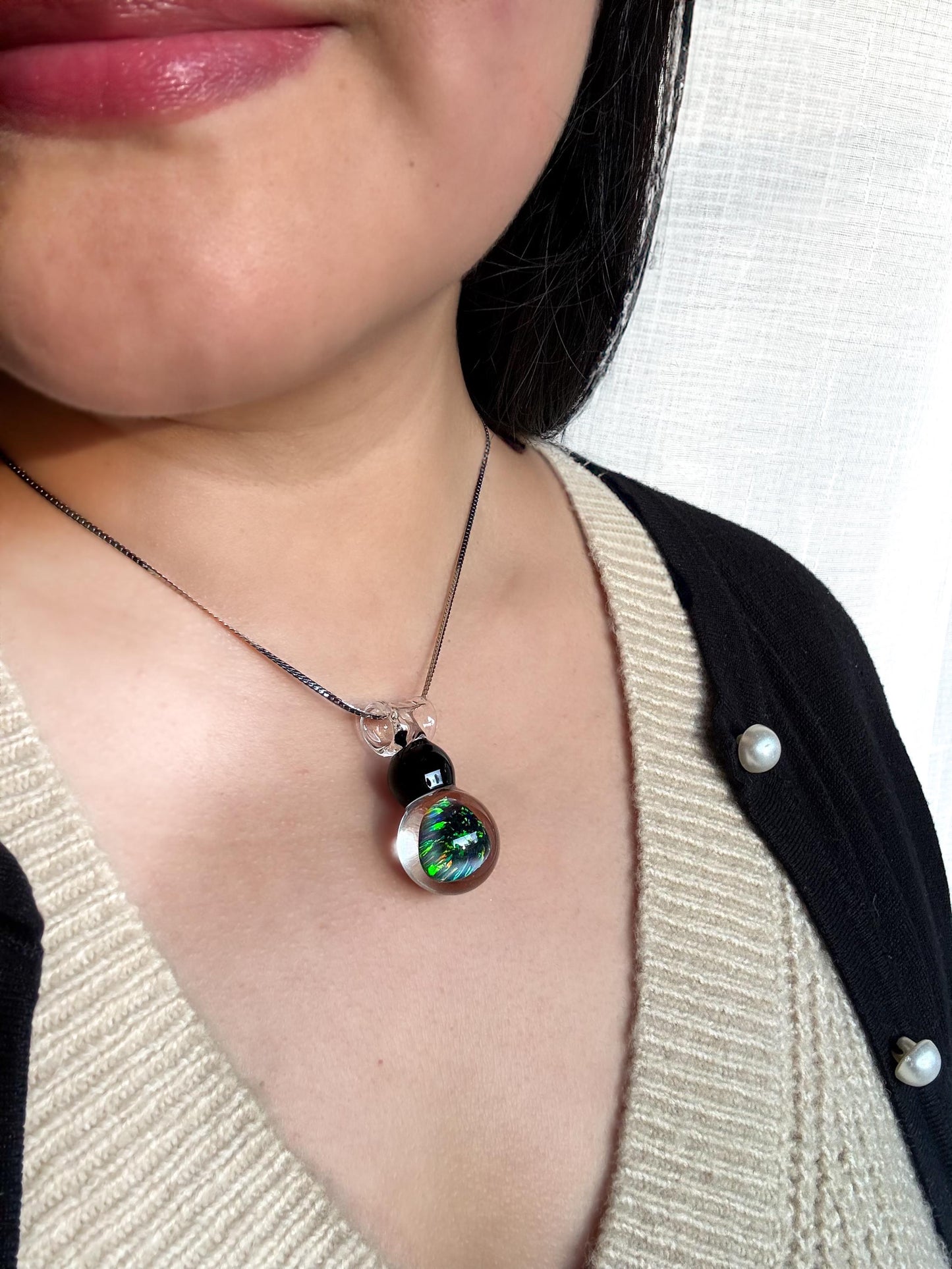 Opal Noir · Necklace
