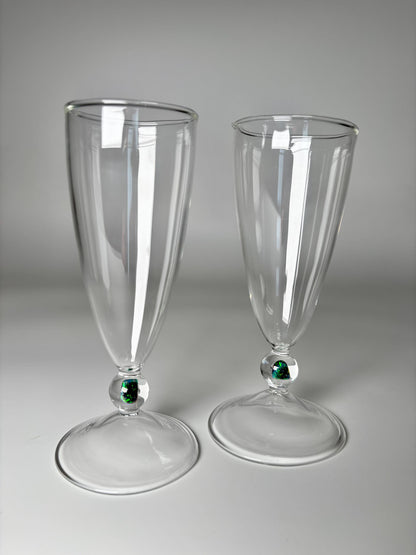 Black Opal Moment · Sektglas