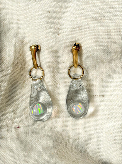 Opal Tear · Earrings