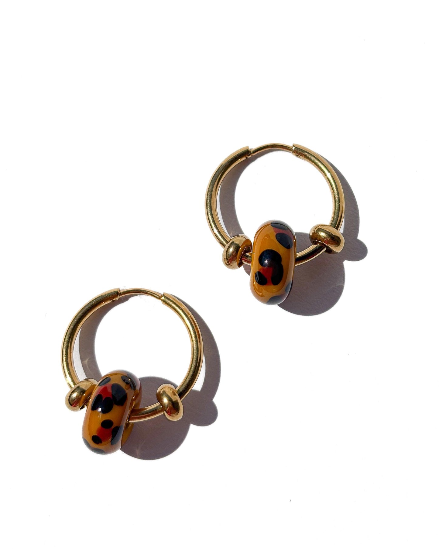 Creoles Leopard Style · Earrings