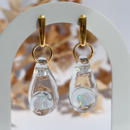 Opal Tear · Earrings