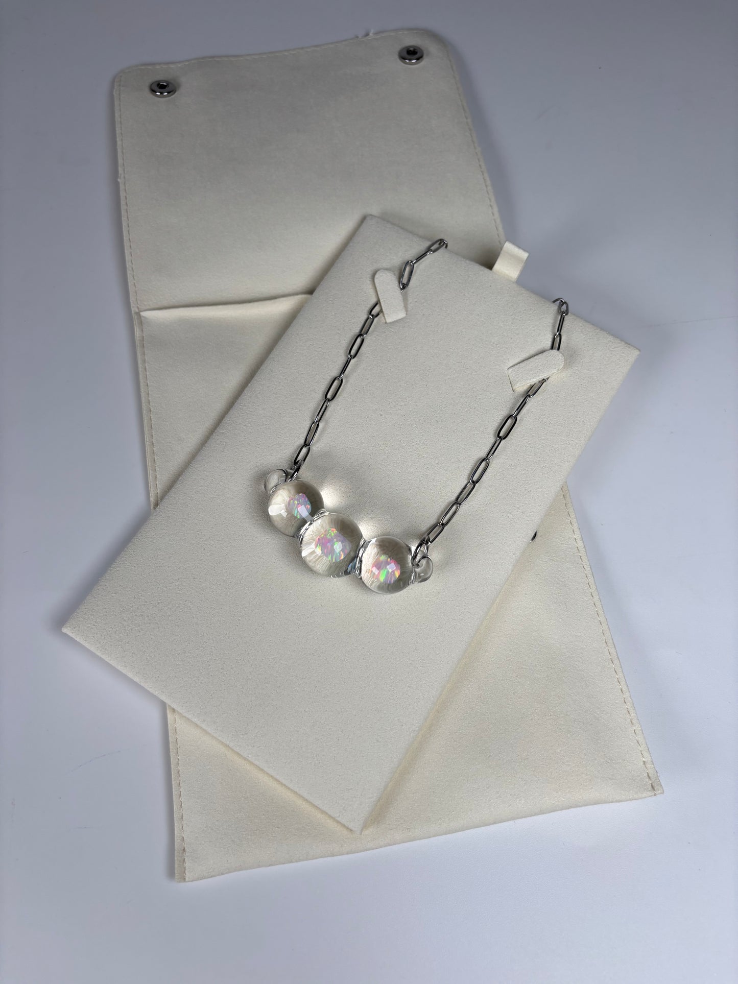 Opal Spheres · Earrings