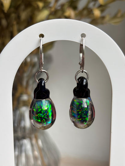Noir Opal · Earrings