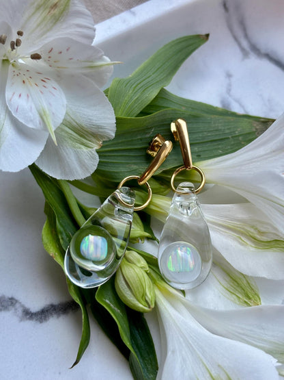 Opal Tear · Earrings
