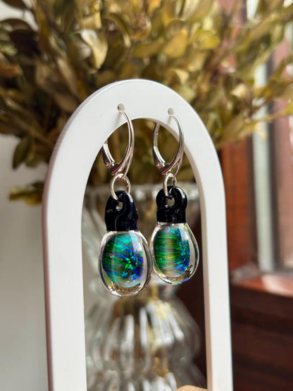 Noir Opal · Earrings