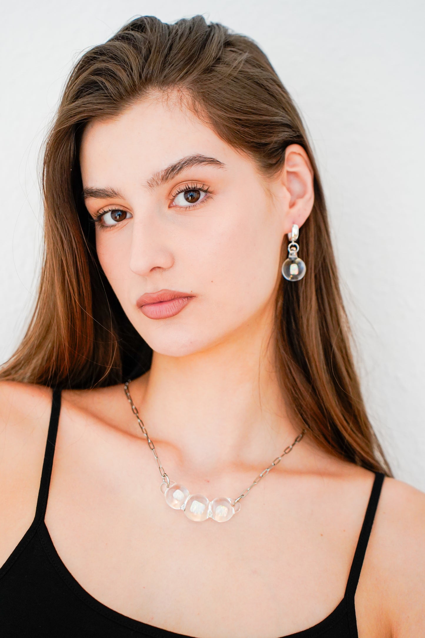 Opal Spheres · Earrings