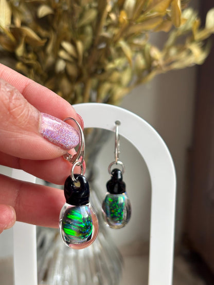 Noir Opal · Earrings