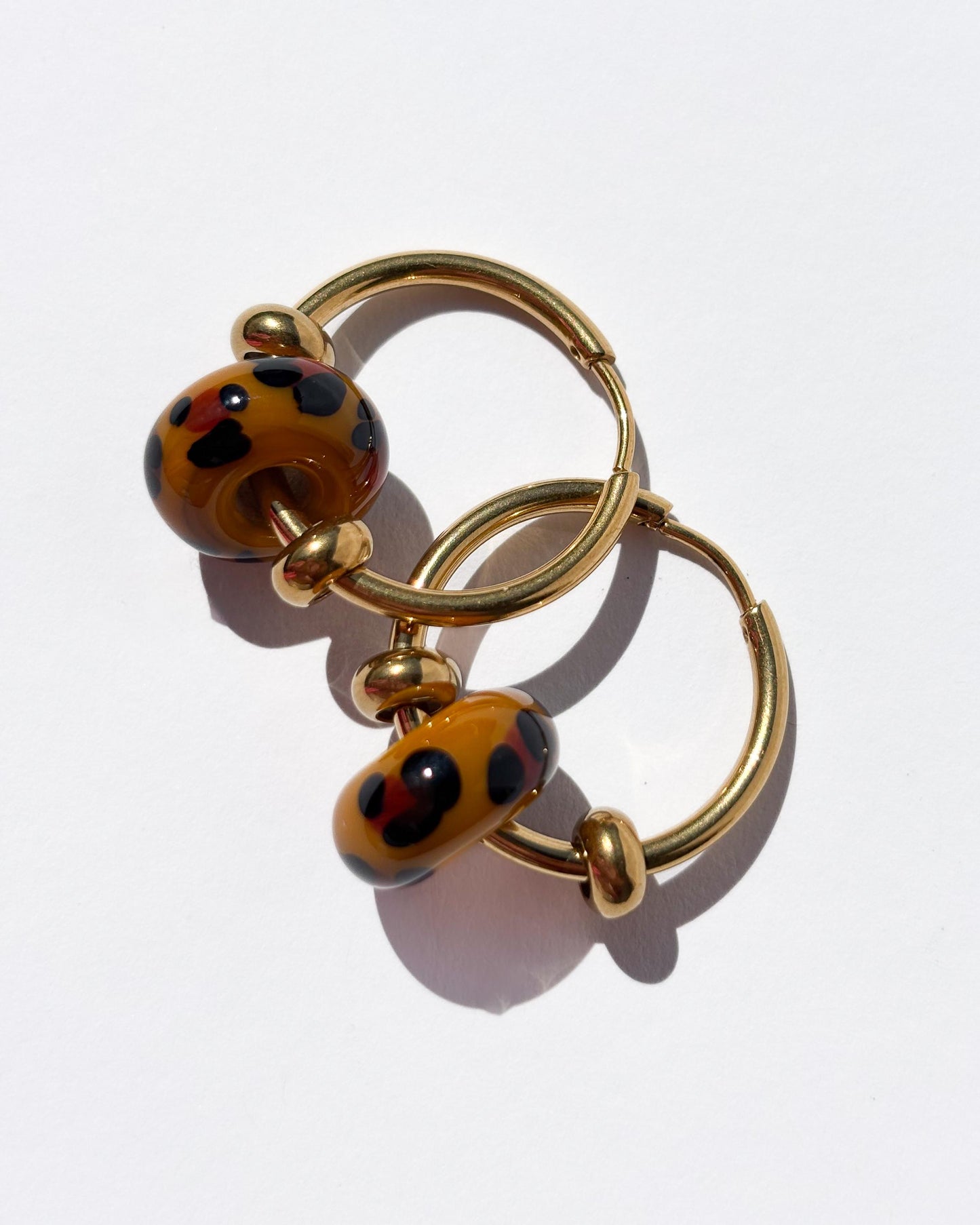 Creoles Leopard Style · Earrings