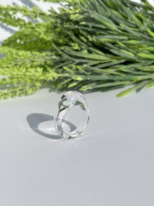 Opal Oval Dome · Glasring
