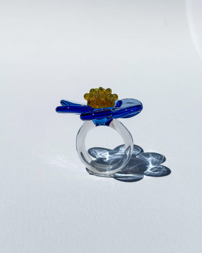 Blue Bloom · Ohrringe